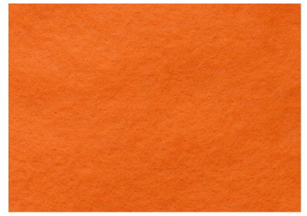 KnorrPrandell 2506124 - Wollvlies Merinowolle 190x 14 cm, im Beutel, orange