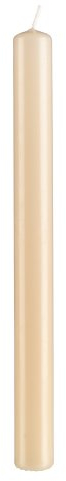 Stabkerzen Champagner 25 x 3 cm, Inhalt 12 Stück