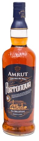 Amrut Portonova Single Malt mit Geschenkverpackung Whisky (1 x 0.7 l)