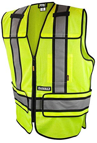 DeWalt DSV421-XL/3X Industrial Safety Vest, Multi, One Size
