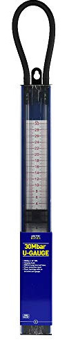Arctic Hayes 664035 30Mbar U-View U-Gauge, 12-Inch Length