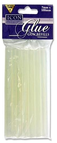 Premier papeterie G3882629 Icon Craft Recharges Pistolet à colle (lot de 12)