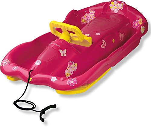 SULOV Unisex Youth Schlitten-bobs Space, Rosa, 53x30x100 cm