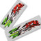 Aprilia Tuono V4 Factory Zerrissen italienische Flagge Design Grafik Aufkleber x 2