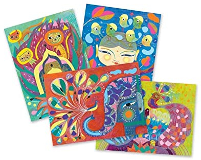 Djeco DJ08964 Peinture pour Enfants Plus âgés, Mixte