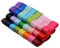 48m / 24stk * 25mm breit Ripsband Schleifenband Dekoband Band für Hochzeit Weihnachten Taufe Ostern Halloween Bänder Geschenkband Stoffband zum nähen Weihnachtsband Weihnachtsbänder (24 Farben, 25mm)