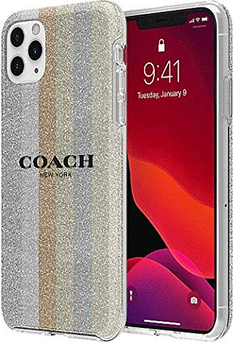 Coach Schutzhülle für iPhone 11 - Glitzer Americana Neutral Silver Glitter/Multi