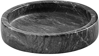 Argon Tableware Coaster de vin en marbre - Dessous de Verre de Bouteille de Style Moderne Rond Standard