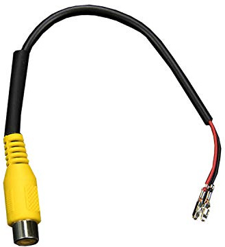 Misayaee Kabelbaum Cinch Adapter für Citroen C2 C3-XR C4 C5 C-Elysee C- Quatre DS DS3 DS5 DS6 Aftermarket Rückfahrkamera Videoeingang für in-Dash Factory Radio AV-Stecker auf Display