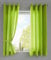 Gardinenbox 2er Set Vorhänge Schal Ösen »Berlin« HxB 175x140 cm Apfelgrün Blickdicht Microsatin Lichtdurchlässig Uni Matt, 20405N2