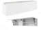 RODRIGO Badschrank Badmöbel Badezimmer Hängeschrank Schrank Hänger Hochglanz 80cm 120cm 160cm 200 cm 240 cm (korpus matt weiß + weiß matt, 120x30x25 (L/H/B))