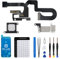 DGSCSMY for iPhone 8 plus Front Camera Replacement 7MP 5.5 Repair Earpiece Ear Speaker OEM Module Part with Ambient Light Sensor Proximity Sensor Flex Cable Connector Fix Tools Kit A1864 A1897 A1898
