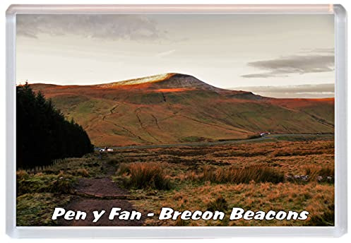 Baked Bean Store Pen y Fan - Brecon Beacons - 96 x 67mm Jumbo Fridge Magnet/Magnets BBSFHM236