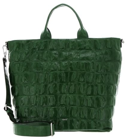 Abro Leder Schultertasche Leather Primitivo Shopper Kaia Big Green grün