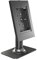 conecto Soporte de mostrador para Tableta, con Carcasa de Acero para Tab A 10.1 (2019)/ Tab A7/ S6 Lite 10.4/10.5/11 y iPad 5/6/7/8/9/ iPad Air 9.7/ 10.5/10.9 /iPad Air 9,7/10,5/11, Negro