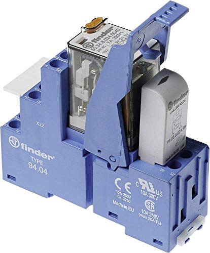 Finder 58.34.8.012.0060 Modul Relais Nennspannung: 12 V/AC Schaltstrom (max.): 7 A 4 Inverter (RT) 1