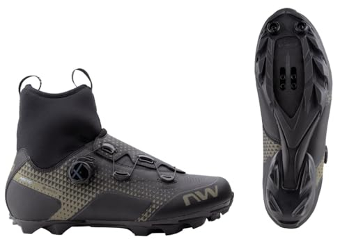 Northwave Celsius XC Arctic GTX Winter MTB Fahrrad Schuhe schwarz/Olive 2024: Größe: 40