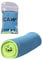 Cawila kühlendes Handtuch, Kühltuch, selbstkühlendes Tuch für Sport, Fitness, Wandern, blau/gelb
