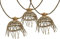 Guirlande lumineuse extérieur 10 abat-jour exotique paille MINI HAWAI LIGHT HYBRID LED blanc chaud 8m solaire et sur secteur