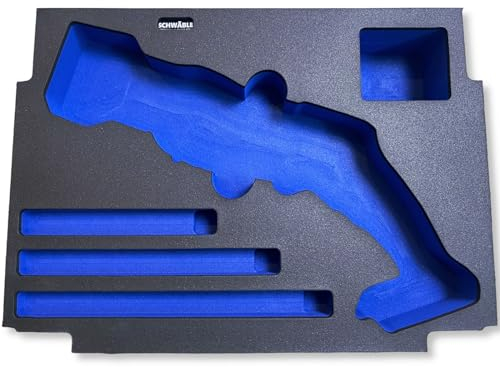 SCHWÄBLE® Schaumeinlage Schaumstoffeinlage für Makita Akku-Säbelsäge DJR183