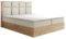 TRADA Boxspringbett mit Bettkasten Schlafzimmer Komplett Selva 9-zonen mit Taschenfederkern Matratze und Topper (Weiß, 160 x 200 cm)