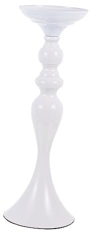 GOOHOCHY Dekorativer Hochzeitsblumenvasen-Candle Holder Im Skandinavischen Stil Eleganter Eisenständer Für Blumenarrangements Und Teelichter Für Zuhause Garten Hochzeiten Und Partys