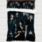 XYOK The Vampire Diaries Bettwäsche-Set 135x200cm - 3-teilig Mit Reißverschluss, 3D Drucken Bettbezug und Kissenbezüge, Kinder Fanartikel (Vampire2)
