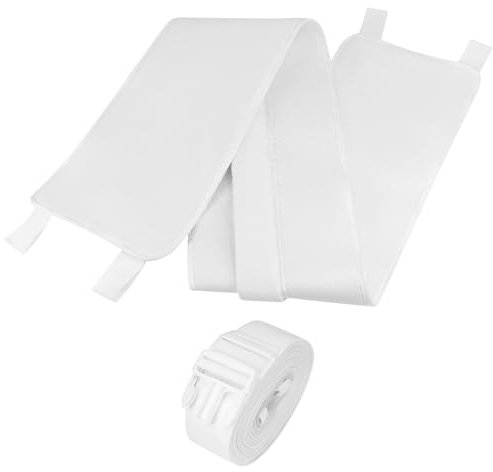 QWORK® Matratzenverbinder, Breiter Matratzenverbinder mit Spanngurt, Matratzenbrücke, Matratzenverbinder für Doppelbetten