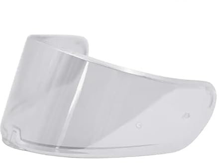 EVURU Helmlinsen-Visier-Ersatz Für FF801 Motorräder Helm Visiere Objektiv Windschutzscheibe Helm Objektiv Visiere Motorräder Helme Visiere Objektiv Tag & Nacht Tragen(Clear)