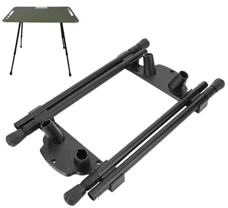 Pieds de table en métal pour extérieur, pieds de table | Pieds de bureau robustes en acier - Pieds de table de salle à manger pliables - Pieds de bureau en métal