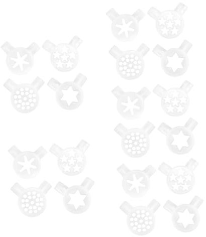 Alipis 5 Set Di Accessori Per Gelatiera Ugelli Per Modellare Il Consistenza Liscia 4 Pezzi * 5