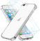 Totill 4 in 1 Case for iPhone SE 2020/2022, iPhone 8/7 with Tempered Glass Screen Protectors, Shockproof, Antiskid Clear Apple Phone Cover for iPhone SE 2nd 3rd Generation Easy install