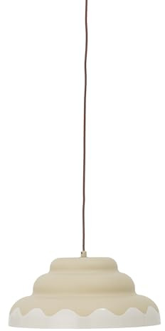 Bloomingville Lacya Hängeleuchte, Natur, Metall, T40xH18 cm