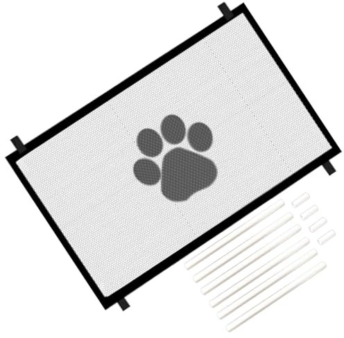 Falttür für Haustiere, Hundetür für Treppen – einziehbarer Zaun für den Innenbereich für Hunde, breites Haustier. Hergestellt aus robustem und langlebigem Material