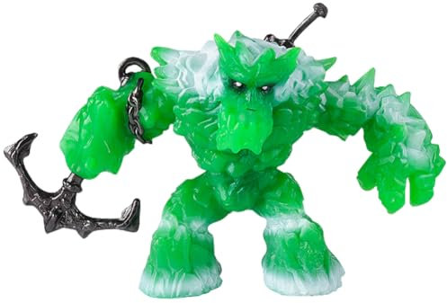 Creatures mitico mostro di ghiaccio mitico mostro di ghiaccio Ornamenti Figure mostro di ghiaccio con spada magica e piccone, Action Figure mobile Fantasy, giocattolo per bambini dai 7 anni in su