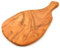 Abio PLCTX2.E - Tagliere in legno d'ulivo con manico, 35 x 18 x 1 cm