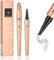 Augenbrauenstift,Microblading Augenbrauenstift,Wasserdichter und Schweißfester,Wischfest Eyebrow Pencil Kann Leicht Natürliche Augenbrauenform(Dunkelbraun)