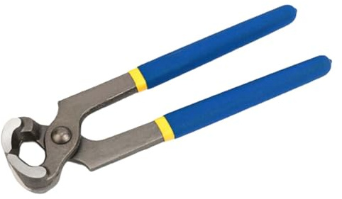 6 8 10 Nagelzieher-Zangenwerkzeug, Tischler-Abzieher, Zange, rutschfester Griff, ergonomische Zimmermannszange mit großer Reichweite zum Ziehen und Schneiden von Nägeln 6-inch (150mm)