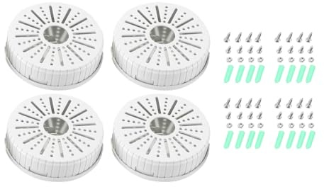 Ludom 4 Pieces Junction Box for Dome and Cameras, for CCTV Camera, Outdoor Camera Junction Box