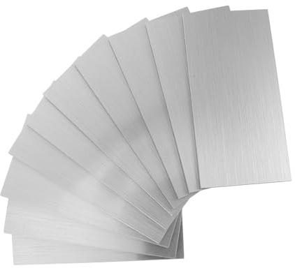 ULTECHNOVO 10pcs Splash Tiles for Kitchen Backsplash Bathroom Wall Peel and Stick Tiles Easy to Apply and Clean Pack