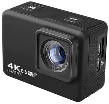 Action Camera 4K 60FPS WiFi Anti-shake Con Schermo Di Controllo Remoto Registratore Unità For Fotocamera Sportiva Impermeabile EIS Alta Risoluzione(No)