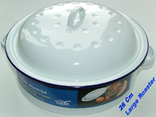 Enamel Roaster with Lid 26cm - Single