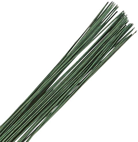 Dark Green Floral Wire - 20 gauge (0.9mm)