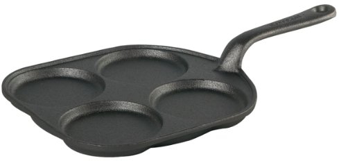 Skeppshult 0019 Poêle à oeufs 20 cm avec manche en fonte pour tous les types de feu : induction, four, grill et feu