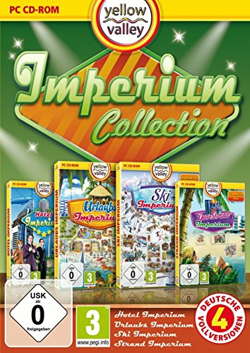 Imperium Collection, CD-ROM: Hotel Imperium; Urlaubs Imperium; Ski Imperium; Strand Imperium. Für Windos XP, Vista, 7