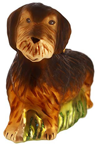 Hamburger Weihnachtskontor® - Christbaumschmuck - Rauhaar-Dackel