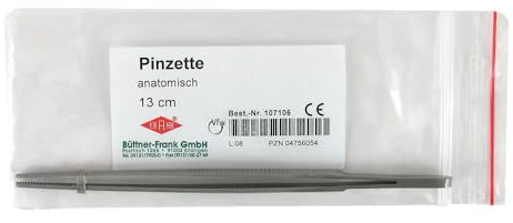 PINZETTE anatomisch 13 cm 10 1 St