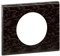 Legrand - Plaque de finition Céliane - Matière Cuir Pixel - 1 poste