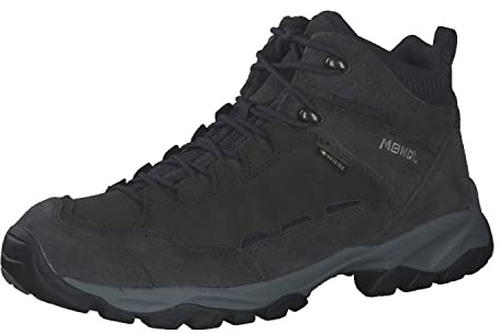 Meindl Herren Schuhe Nebraska Mid GTX 3424 Marine/Anthrazit 44 (UK 9.5)