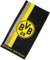 Borussia Dortmund Badetuch/Duschtuch/Strandtuch mit Logo im Streifenmuster BVB 09 - Plus gratis Aufkleber Forever Dortmund